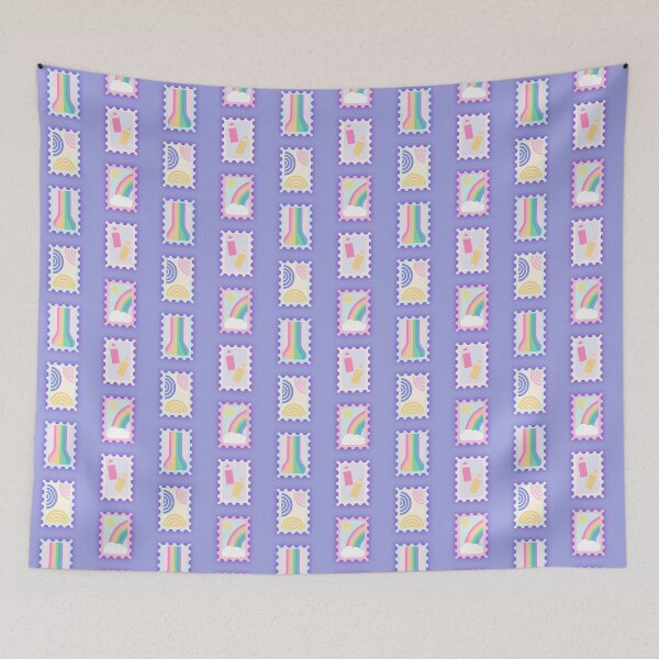 Item preview, Teacher stamps rainbow designed and sold by prettycooluk.