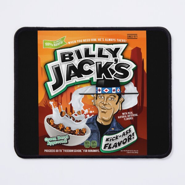 Item preview, Billy Jack's Cereal Box designed and sold by Alema Art.