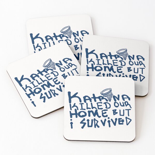 Item preview, Hurricane Katrina; Katrina killed our home; Graffiti Stlyle; designed and sold by StickerApe.