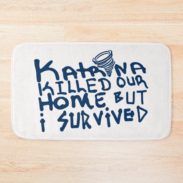 Item preview, Hurricane Katrina; Katrina killed our home; Graffiti Stlyle; designed and sold by StickerApe.