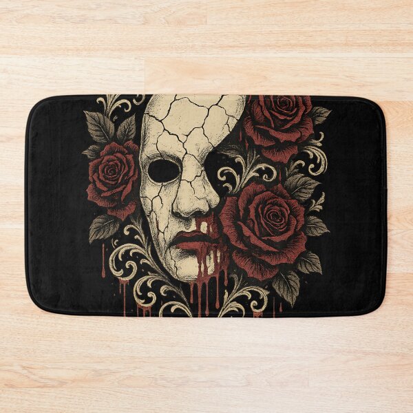 Item preview, Phantom Mask with Gothic Roses designed and sold by PostersMode.