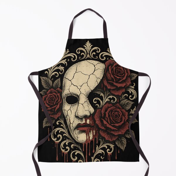 Item preview, Phantom Mask with Gothic Roses designed and sold by PostersMode.