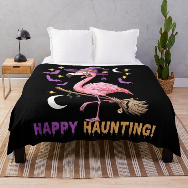 Item preview, Pink Flamingo Halloween Spooky Cute Design designed and sold by Teetreasure2.