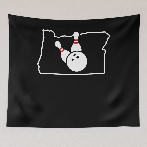 Item preview, Bowling Balls Pins Oregon Bowling Gifts Shirt designed and sold by shoppzee.