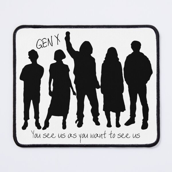 Item preview, Gen X quote designed and sold by josiekarts.