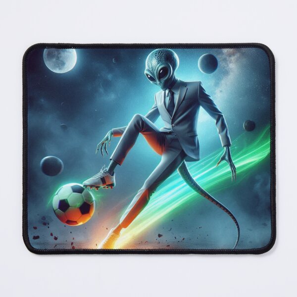Item preview, Alien football playing designed and sold by Dogandesighn.