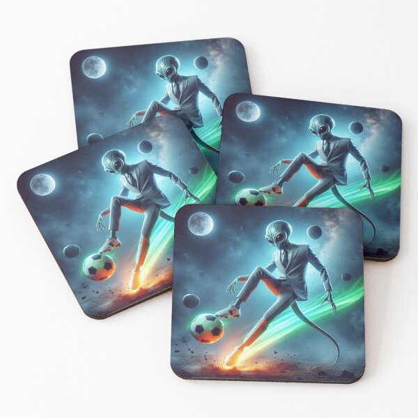 Item preview, Alien football playing  designed and sold by Dogandesighn.