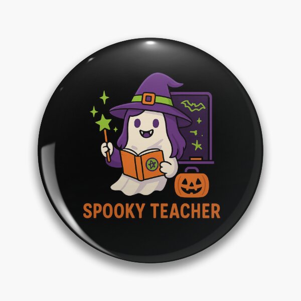 Item preview, Spooky Teacher Halloween Witch – Cute Magic School Design for Kids designed and sold by EuropeanPrints.