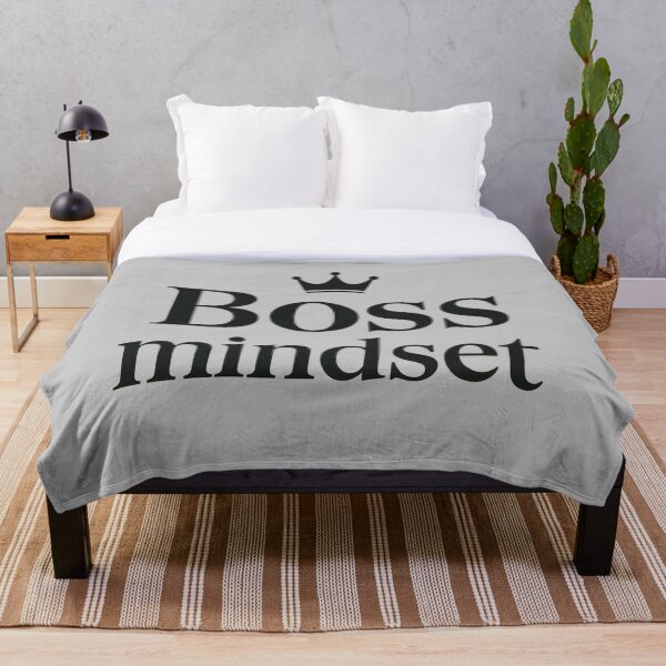 Item preview, Mentalidad de jefe: ¿Diseño tipográfico elegante con corona? designed and sold by ArthUpscale.