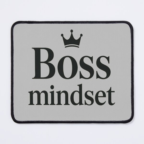 Item preview, Boss Mindset – Elegant Crown Typography Design ? designed and sold by ArthUpscale.