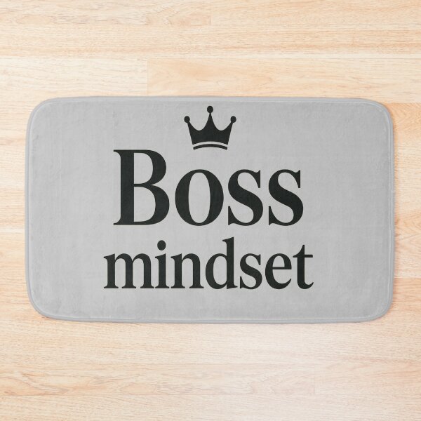 Item preview, Boss Mindset – Elegant Crown Typography Design ? designed and sold by ArthUpscale.