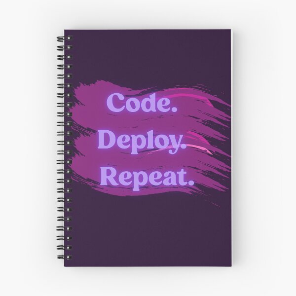 Item preview, Swish Code Deploy Repeat designed and sold by PrettyViews.