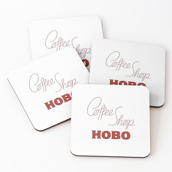 Item preview, Coffee Shop Hobo designed and sold by QuayTradingCo.