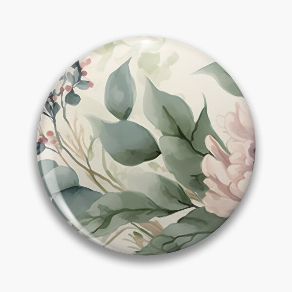 Item preview, Floral botanical watercolor wedding background designed and sold by dvoevnore.