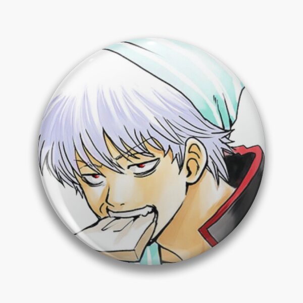 Item preview, gintoki eating bread designed and sold by jesyr.
