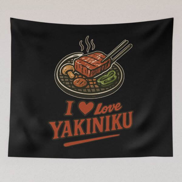 Item preview, I Love Yakiniku Japan designed and sold by TomFrontierArt.