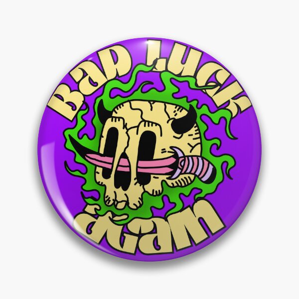 Item preview, Bad Luck Again Skull Art designed and sold by SKULLS4INT.