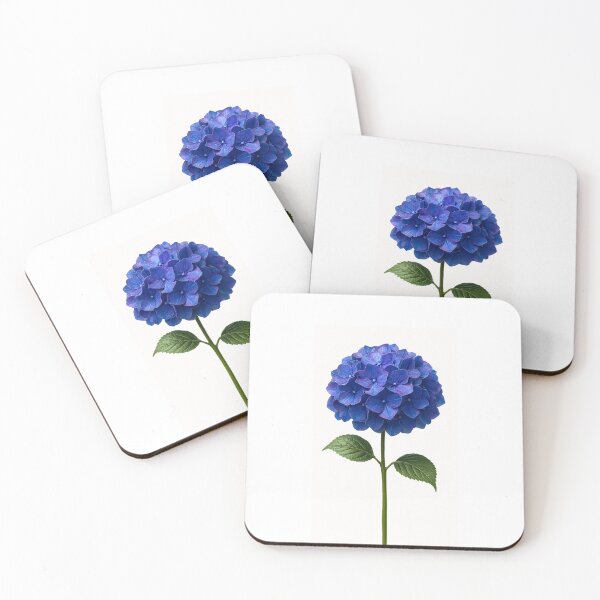 Item preview, Blue hydrangea. designed and sold by moths-minor.
