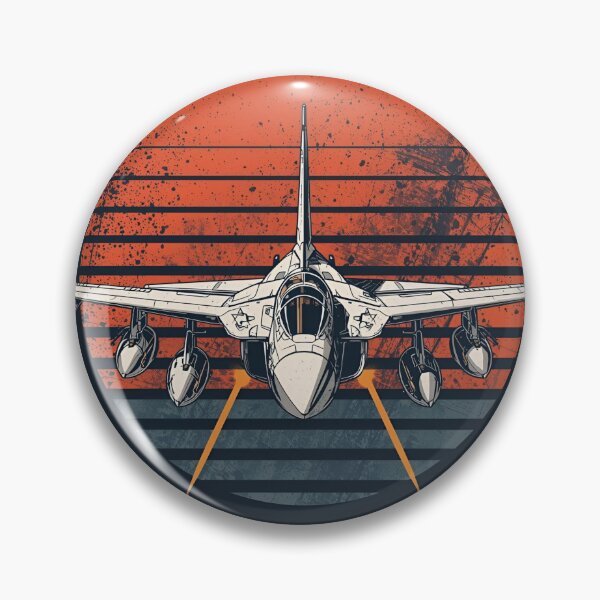 Item preview, F-16 Fighting Falcon Jet | Retro Aviation Art designed and sold by Art-Design-EM.