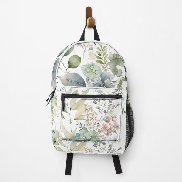 Item preview, Floral botanical watercolor wedding background designed and sold by dvoevnore.