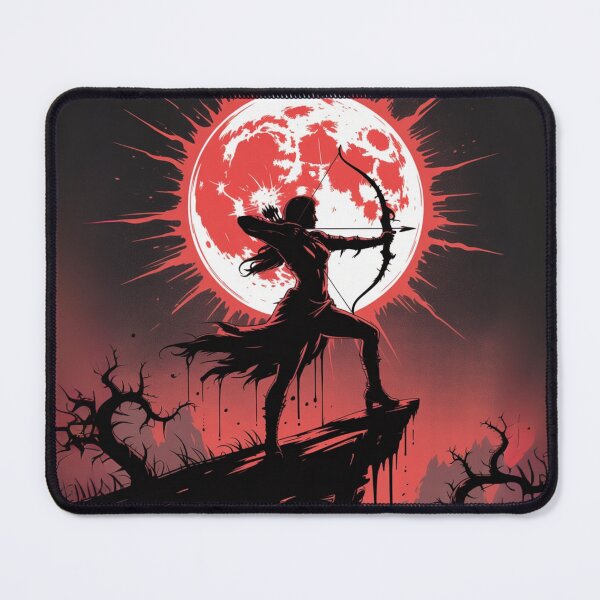 Item preview, Blood Moon Archer – Indomitable Spirit designed and sold by FusiTink.
