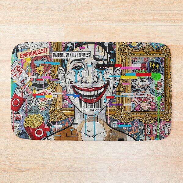 Item preview, Materialism Kills Happiness designed and sold by angelisart.