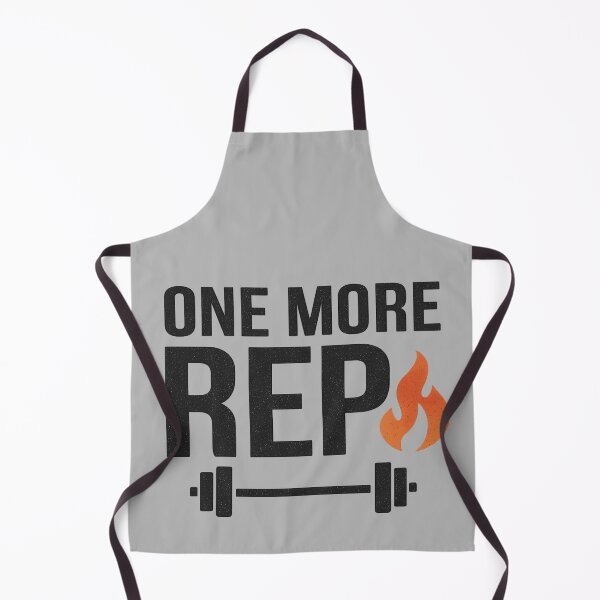 Item preview, One More Rep – Motivational Gym Fitness Quote designed and sold by ArthUpscale.