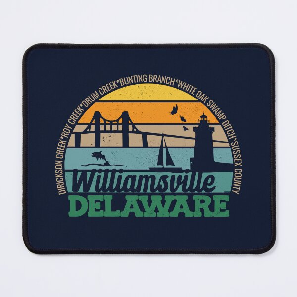 Item preview, Williamsville Delaware Retro Sunset Local Pride Logo  designed and sold by CRHPOD20.
