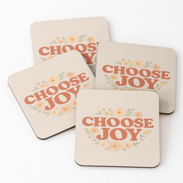Item preview, Choose Joy – Retro Christian Floral Quote designed and sold by A2JRetro.