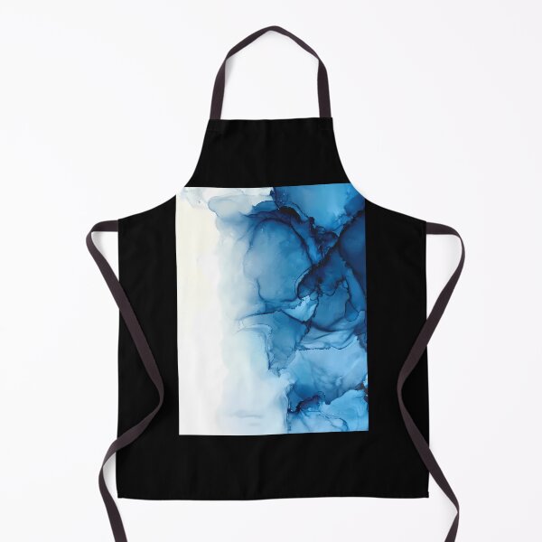 Item preview, Blue Tides - Alcohol Ink Painting designed and sold by anaratsil.