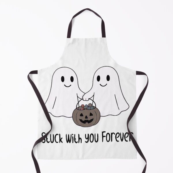 Item preview, Stuck With You Forever – Cute Ghost Couple Halloween Design designed and sold by Skides04.