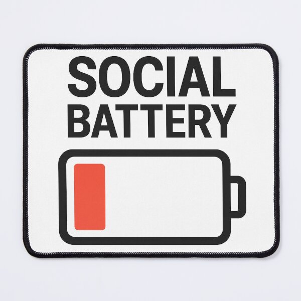 Item preview, Social Battery Low Energy designed and sold by Nuvijo.