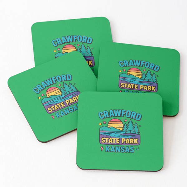 Item preview, Crawford State Park Kansas  designed and sold by Broken Antler Designs .
