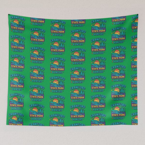 Item preview, Crawford State Park Kansas  designed and sold by Broken Antler Designs .
