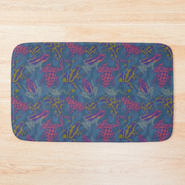 Item preview, Poison Dart Frogs - Misty Blue designed and sold by inkedinred.