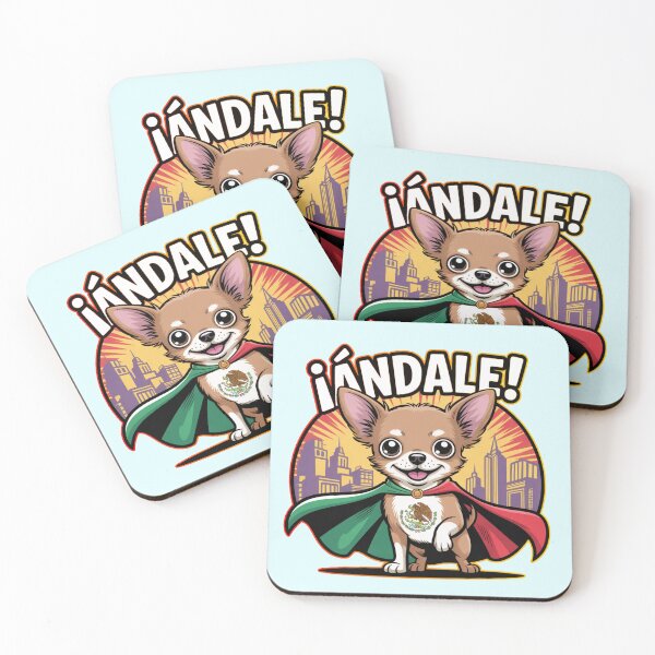 Item preview, Ándale Chihuahua Lover Funny Mexican Slang with Mexico Flag designed and sold by Nzgiftsandmore.