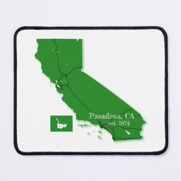 Item preview, Pasadena, CA [Green] designed and sold by PhilbonianDezin.