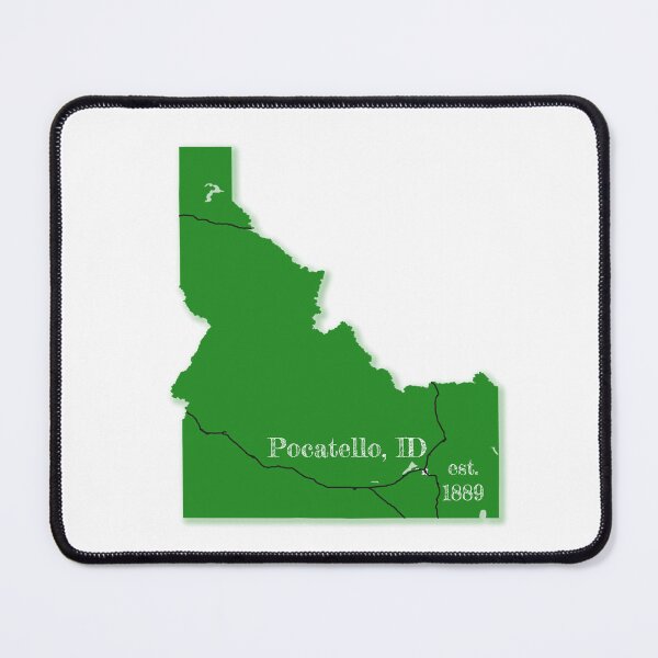 Item preview, Pocatello, ID [Green] designed and sold by PhilbonianDezin.