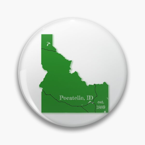 Item preview, Pocatello, ID [Green] designed and sold by PhilbonianDezin.