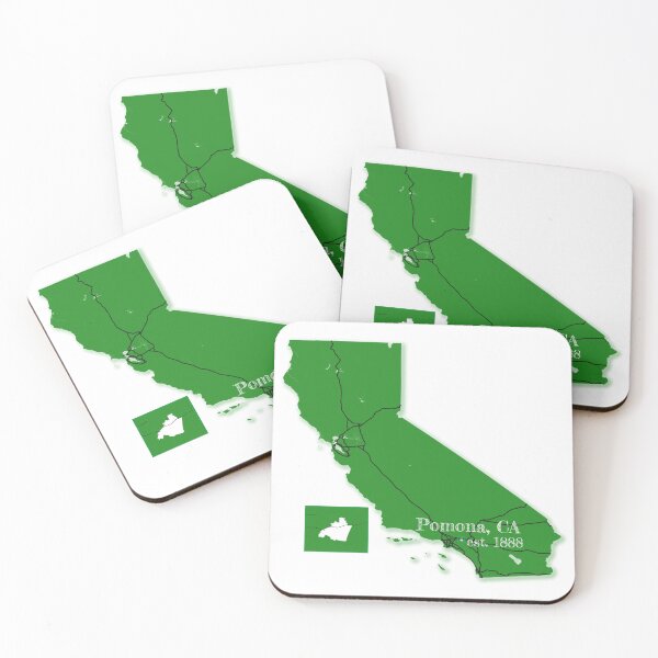 Item preview, Pomona, CA [Green] designed and sold by PhilbonianDezin.