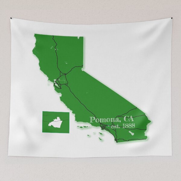 Item preview, Pomona, CA [Green] designed and sold by PhilbonianDezin.