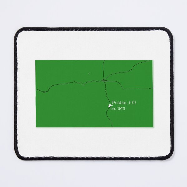 Item preview, Pueblo, CO [Green] designed and sold by PhilbonianDezin.