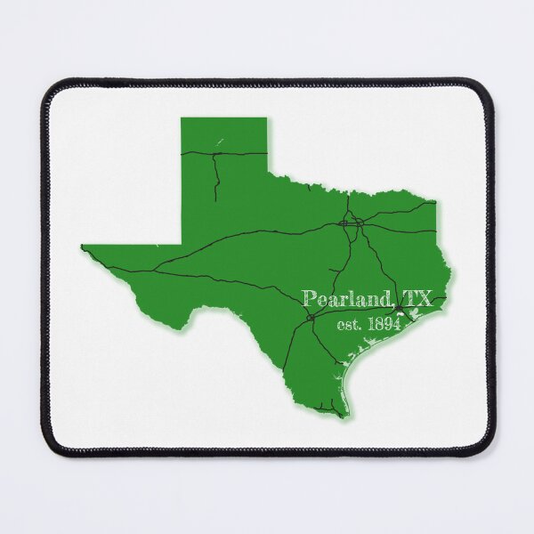 Item preview, Pearland, TX [Green] designed and sold by PhilbonianDezin.