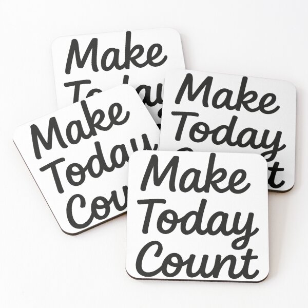 Item preview, Make Today Count designed and sold by SlomianyPisarz.