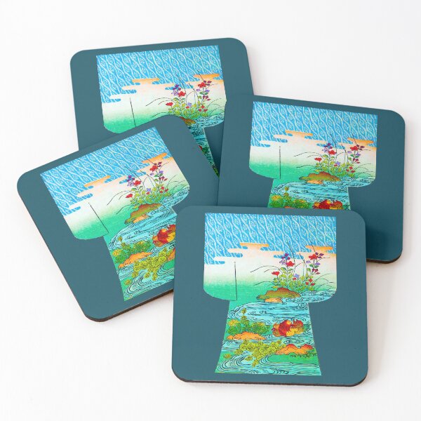 Item preview, Waterfowl Among Flowing Waters designed and sold by WheelieGdArt.