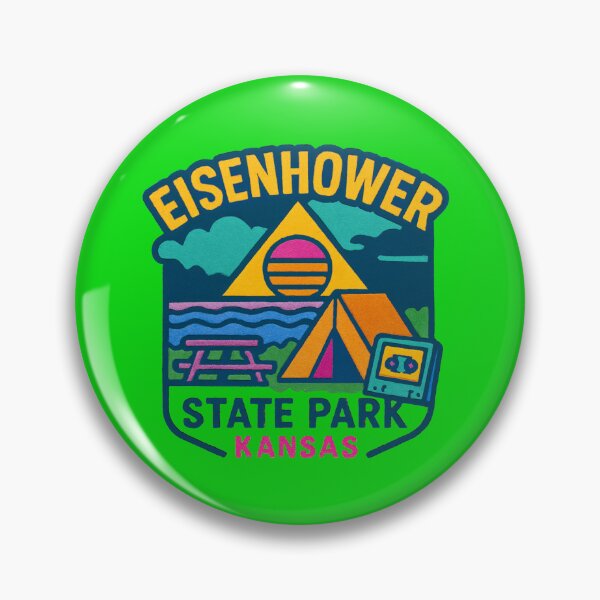 Item preview, Eisenhower State Park Kansas  designed and sold by Broken Antler Designs .