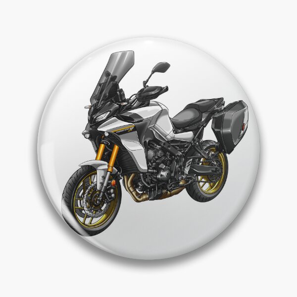 Item preview, Yamaha Tracer 9GT 2023 (Pure White) for Motorcycle Riders designed and sold by MotoApparelHub.