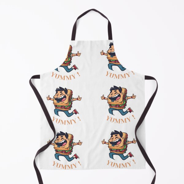 Item preview, Sandwich Guy Sticker – Funny Yummy Cartoon Food Design designed and sold by SassyArtist9006.
