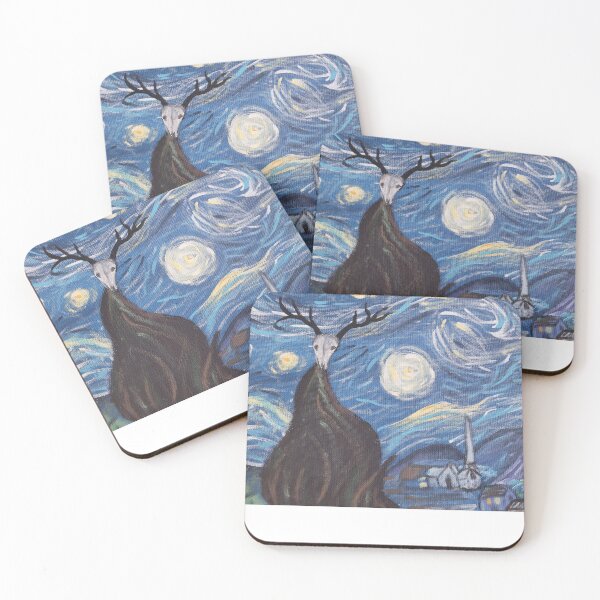 Item preview, Starry Night Wendigo designed and sold by Limited Edition Leigh.