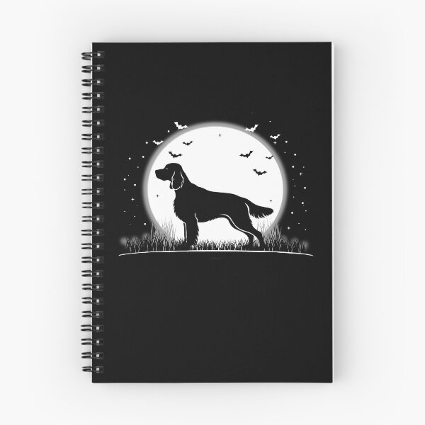Item preview, Gordon Setter Dog – Halloween Moon Silhouette designed and sold by The Real Life Symphony.